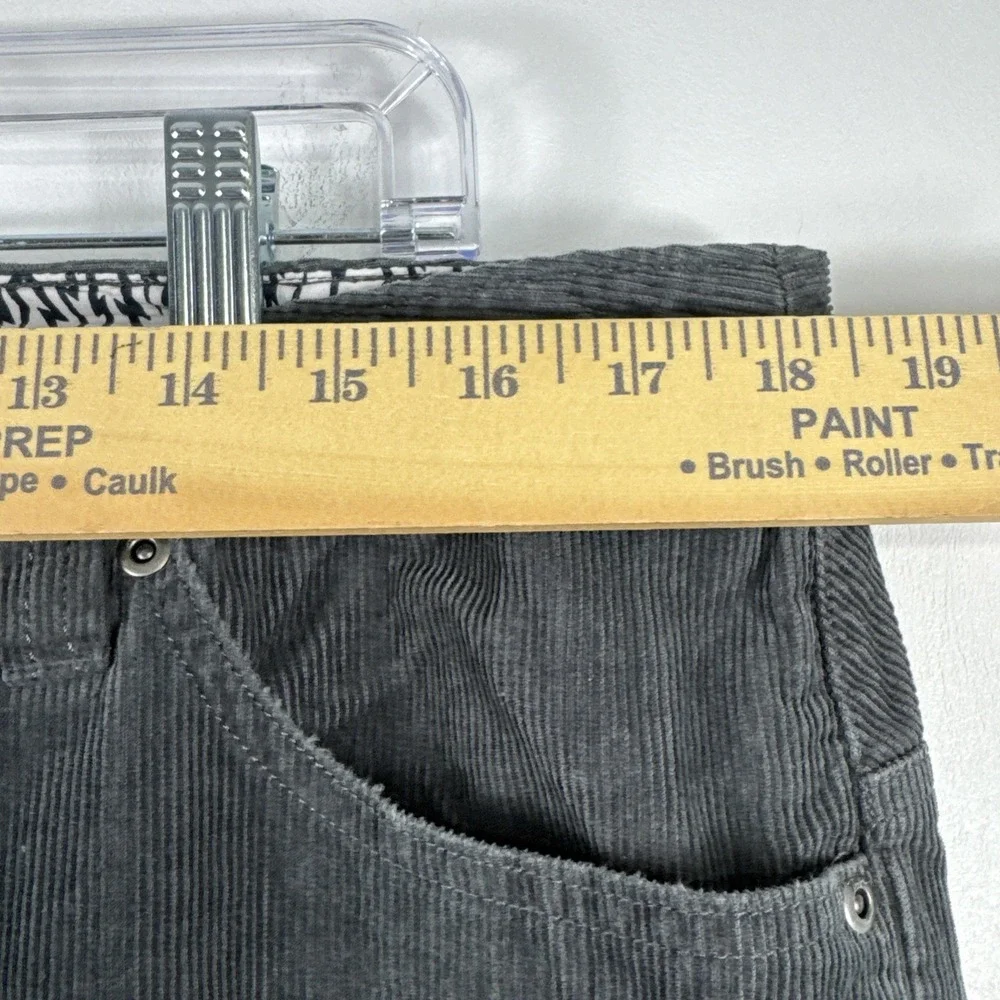 Tony Hawk Pants Mens 36x32 Dark Gray Corduroy Baggy Skater Y2K Loose 100% Cotton